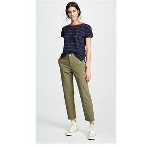 rag & bone Buckley Chino pant in Olive